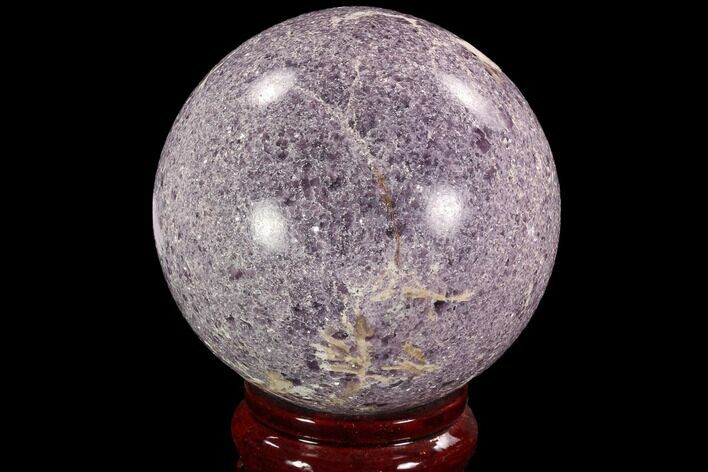 Sparkly, Purple Lepidolite Sphere - Madagascar #94077